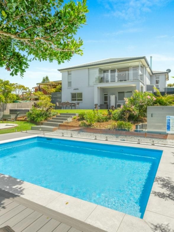 Managed property with a swimming pool